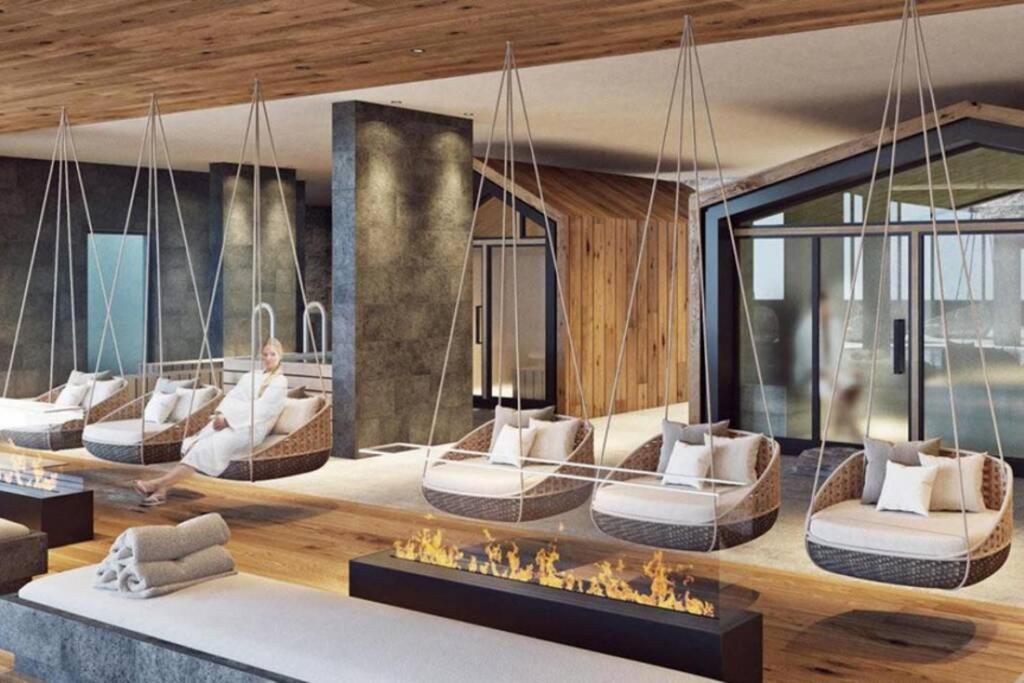 Charmant Studio Renove Situe Dans Les Bains D'Ovronnaz, Immeuble Les Sources Ngoại thất bức ảnh